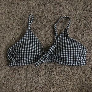 Gingham bikini set
